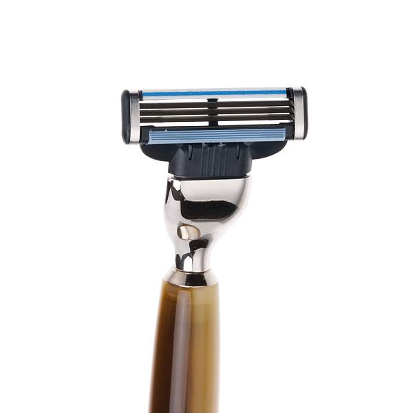 Бритвенный набор Mondial: станок, помазок, чаша, подставка; светлый и серый перламутр TREE-PRC-603-STK-NK-M3 MONDIAL, Артикул: TREE-PRC-603-STK-NK-M3 фото №1