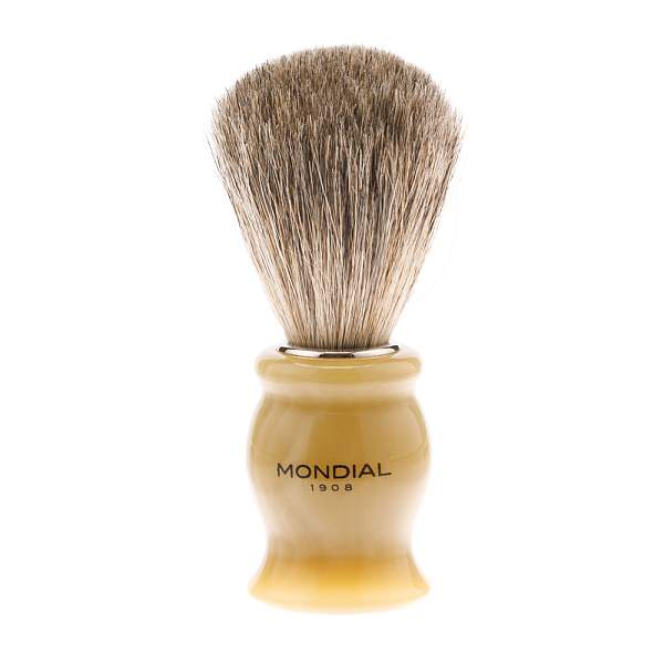 Бритвенный набор Mondial: станок, помазок, чаша, подставка; светлый и серый перламутр TREE-PRC-603-STK-NK-M3 MONDIAL, Артикул: TREE-PRC-603-STK-NK-M3 фото №1