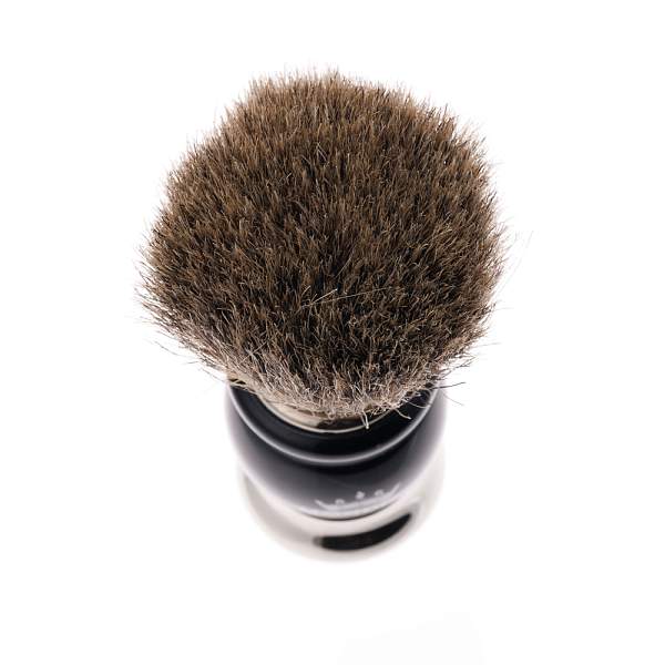 Бритвенный набор Mondial: станок, помазок, подставка; чёрный перламутр KRON-PR-MOX-II-M3 MONDIAL, Артикул: KRON-PR-MOX-II-M3 фото №1