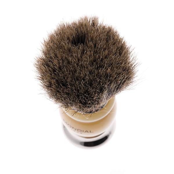 Бритвенный набор Mondial: станок, помазок, подставка; айвори KRON-PR-HAM-II-M3 MONDIAL, Артикул: KRON-PR-HAM-II-M3 фото №1