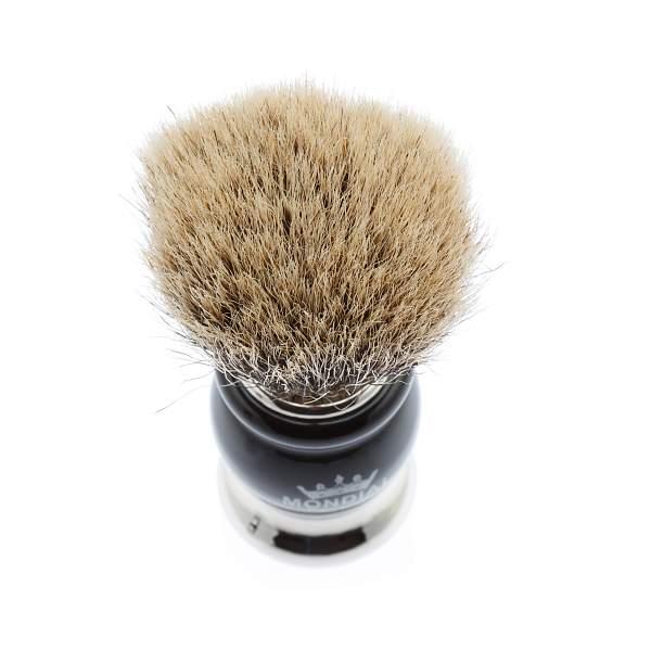 Бритвенный набор Mondial: станок MACH3, помазок, крем для бритья Bergamotto, цвет черный GB-FIZ-BL-STK-M3-B MONDIAL, Артикул: GB-FIZ-BL-STK-M3-B фото №1