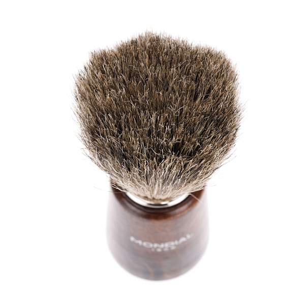 Помазок для бритья Mondial, дерево, ворс барсука, рукоять - цвет древесина 176-STK MONDIAL, Артикул: 176-STK фото №1