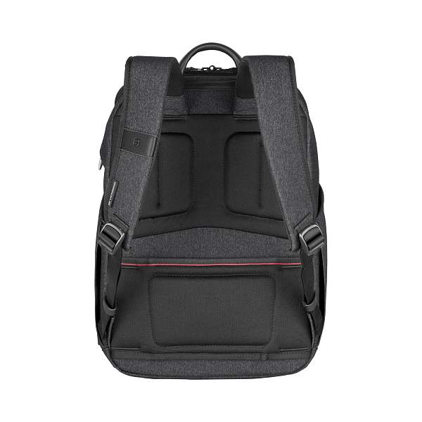 Рюкзак VICTORINOX Architecture Urban2 City Backpack 14'', серый, полиэстер / кожа, 30x19x42 см, 17 л 611955 Victorinox, Артикул: 611955 фото №1