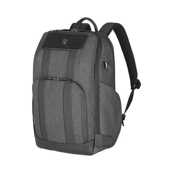 Рюкзак VICTORINOX Architecture Urban 2 Deluxe Backpack 15”, серый, полиэстер/кожа, 31x23x46 см, 23 л 611954 Victorinox, Артикул: 611954 фото №1