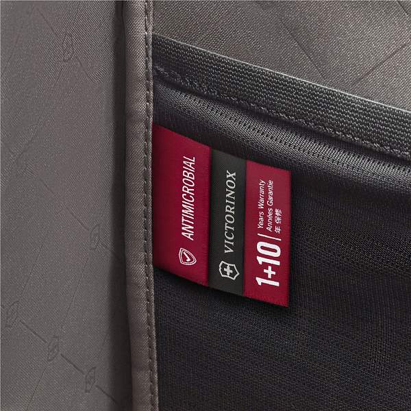 Рюкзак VICTORINOX Architecture Urban 2 Deluxe Backpack 15”, серый, полиэстер/кожа, 31x23x46 см, 23 л 611954 Victorinox, Артикул: 611954 фото №1