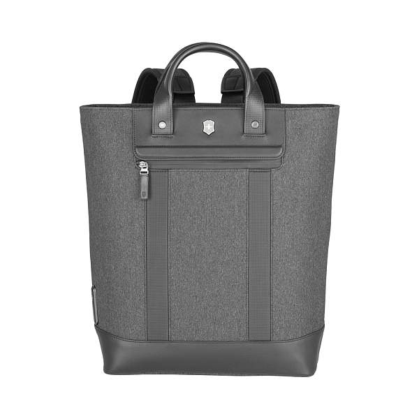 Сумка-рюкзак VICTORINOX Architecture Urban2 2way Carry Tote 15'',серая,полиэстер/кожа,40x15x40см,20л 611957 Victorinox, Артикул: 611957 фото №1
