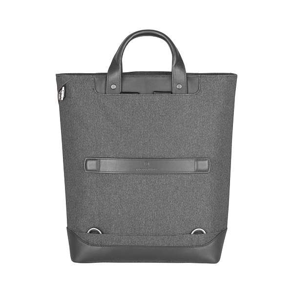 Сумка-рюкзак VICTORINOX Architecture Urban2 2way Carry Tote 15'',серая,полиэстер/кожа,40x15x40см,20л 611957 Victorinox, Артикул: 611957 фото №1