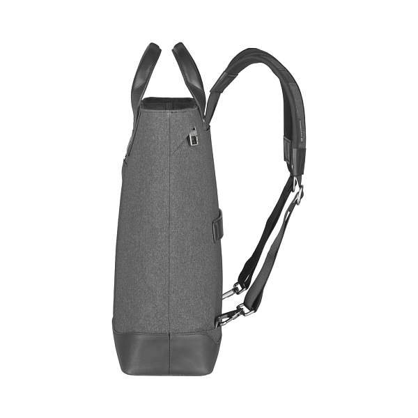 Сумка-рюкзак VICTORINOX Architecture Urban2 2way Carry Tote 15'',серая,полиэстер/кожа,40x15x40см,20л 611957 Victorinox, Артикул: 611957 фото №1