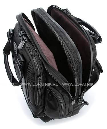 рюкзак victorinox lexicon professional bellevue 15,6'', чёрный, нейлон/кожа, 30x19x46 см, 26 л 601115 Victorinox