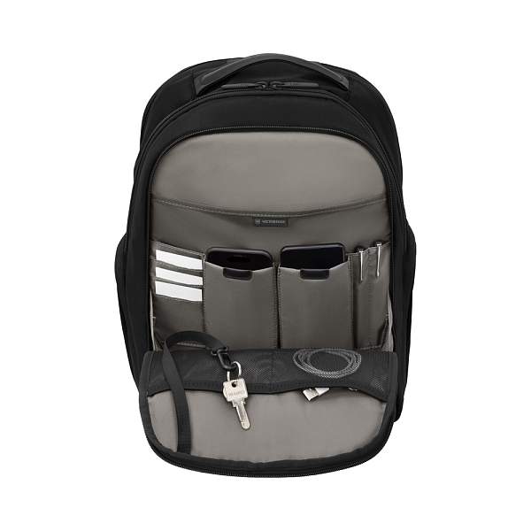 Рюкзак VICTORINOX Altmont Professional Essential Laptop 15'', чёрный, полиэфир, 34x27x43 см, 24 л 602154 Victorinox, Артикул: 602154 фото №1
