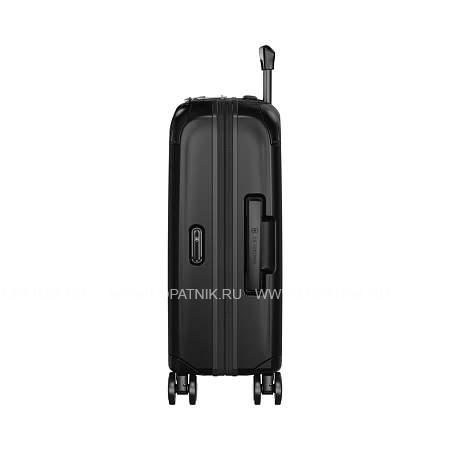 чемодан victorinox spectra™ 3.0 global carry-on, чёрный, поликарбонат sorplas™, 40x20x55 см, 39 л 611753 Victorinox
