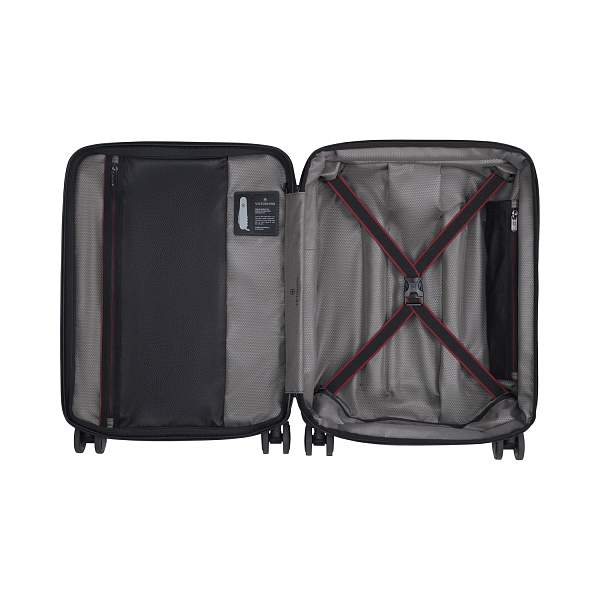 Чемодан VICTORINOX Spectra™ 3.0 Global Carry-On, чёрный, поликарбонат Sorplas™, 40x20x55 см, 39 л 611753 Victorinox, Артикул: 611753 фото №1