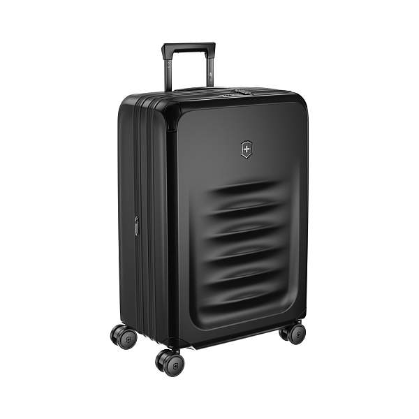 Чемодан VICTORINOX Spectra™ 3.0 Exp. Medium Case, чёрный, поликарбонат Sorplas™, 46x30x69 см, 81 л 611759 Victorinox, Артикул: 611759 фото №1
