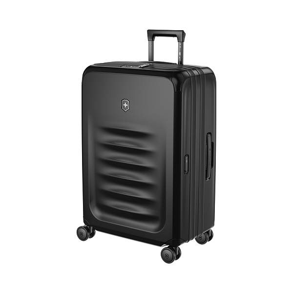 Чемодан VICTORINOX Spectra™ 3.0 Exp. Medium Case, чёрный, поликарбонат Sorplas™, 46x30x69 см, 81 л 611759 Victorinox, Артикул: 611759 фото №1