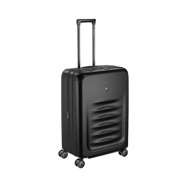 Чемодан VICTORINOX Spectra™ 3.0 Exp. Medium Case, чёрный, поликарбонат Sorplas™, 46x30x69 см, 81 л 611759 Victorinox, Артикул: 611759 фото №1