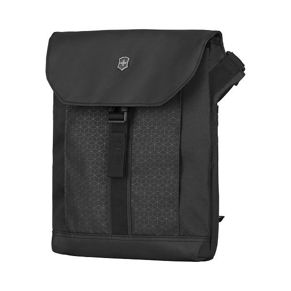 Сумка наплечная VICTORINOX Altmont Original Flapover Digital Bag, чёрная, нейлон, 26x10x30 см, 7 л 606751 Victorinox, Артикул: 606751 фото №1