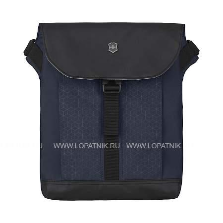 сумка наплечная victorinox altmont original flapover digital bag, синяя, нейлон, 26x10x30 см, 7 л 606752 Victorinox