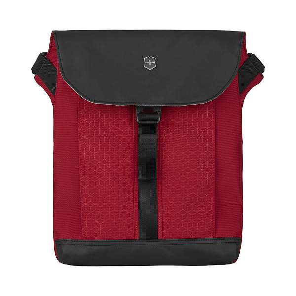 Сумка наплечная VICTORINOX Altmont Original Flapover Digital Bag, красная, нейлон, 26x10x30 см, 7 л 606753 Victorinox, Артикул: 606753 фото №1