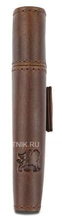 портмоне mano "don leon", натуральная кожа в коричневом цвете, 8,5 х 10,2 см m191920141 MANO 1919