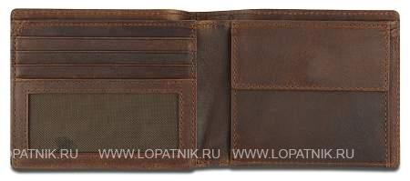 бумажник mano "don leon", натуральная кожа в коричневом цвете, 12 х 9,5 см m191920341 MANO 1919