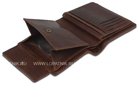 бумажник mano "don leon", натуральная кожа в коричневом цвете, 9,7 х 11,7 см m191920441 MANO 1919