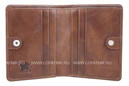портмоне для кредитных карт mano "don luca", натуральная кожа в коньячном цвете, 8,5 х 11 см m191945102 MANO 1919