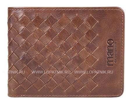 бумажник mano "don luca", натуральная кожа в коньячном цвете, 11 х 8,5 см m191945202 MANO 1919