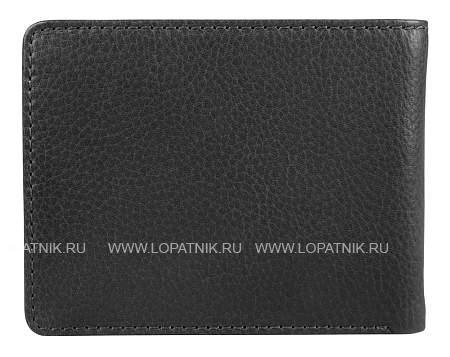 бумажник mano "don montez", натуральная кожа в черном цвете, 12,5 х 9,7 см m191925101 MANO 1919