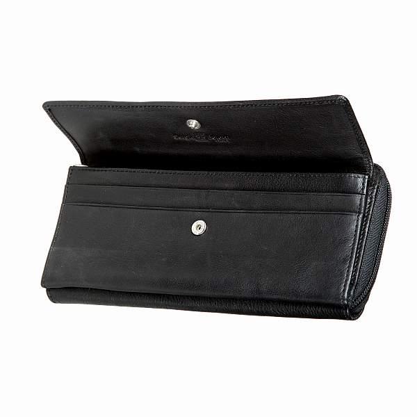 Портмоне чёрный Sergio Belotti 1913 west black Sergio Belotti, Артикул: 1913 west black фото №1