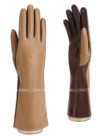 перчатки женские ш+каш. touch f-is0065 taupe/d.brown touch f-is0065 Eleganzza
