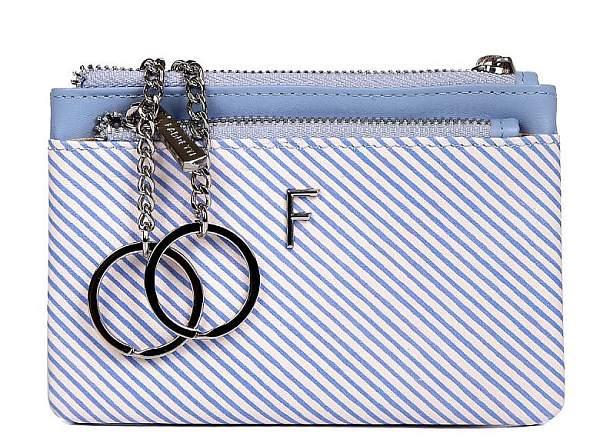 19032601MNPstripe-9 FABRETTI Кошелек жен. нат. кожа Fabretti, Артикул: 19032601MNPstripe-9 фото №1