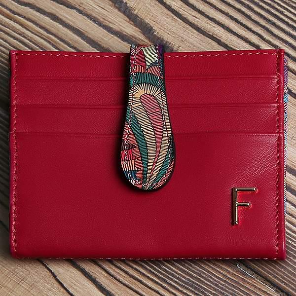 40025NPpaisley-74 FABRETTI Визитница жен. нат. кожа Fabretti, Артикул: 40025NPpaisley-74 фото №1