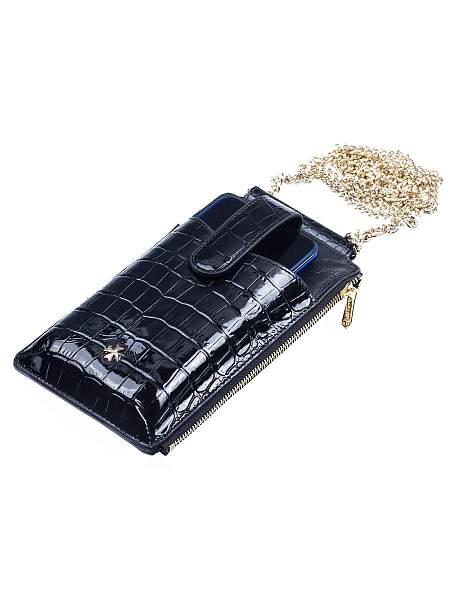 Сумочка для телефона 9244-N.Croco Black  Vasheron, Артикул: 9244-N.Croco Black фото №1