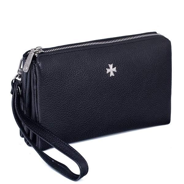 Клатч мужской 9457-N.Polo Black Vasheron, Артикул: 9457-N.Polo Black фото №1