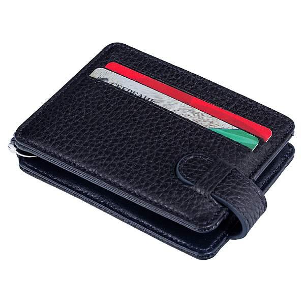 Портмоне с зажимом 9660-N.Polo Black / D.Blue Vasheron, Артикул: 9660-N.Polo Black / D.Blu фото №1