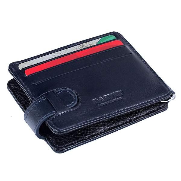 Портмоне с зажимом 9660-N.Polo Black / D.Blue Vasheron, Артикул: 9660-N.Polo Black / D.Blu фото №1