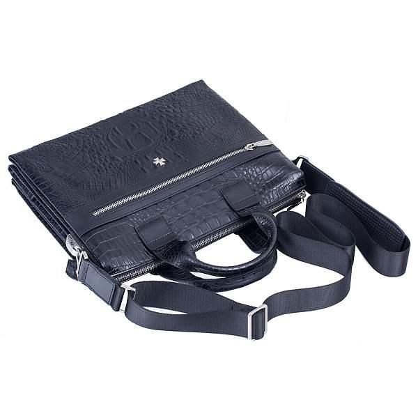 Портфель-сумка 9772-N.Bambino Black Vasheron, Артикул: 9772-N.Bambino Black фото №1