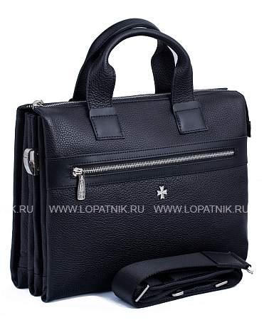 портфель-сумка 9772-n.polo black Vasheron