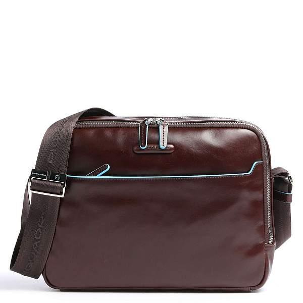 Сумка Piquadro CA5086B2/MO через плечо кожаная коричневая Piquadro, Артикул: CA5086B2/MO фото №1