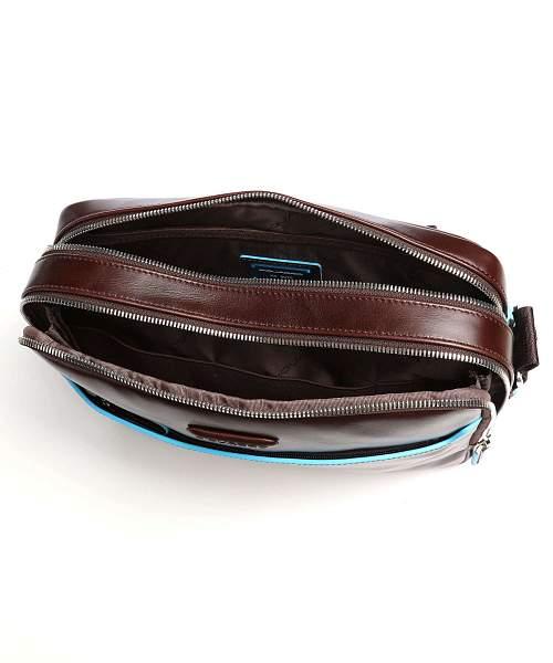 Сумка Piquadro CA5086B2/MO через плечо кожаная коричневая Piquadro, Артикул: CA5086B2/MO фото №1