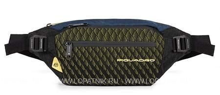 поясная сумка piquadro ca5118pqy/blg сине-желтая Piquadro