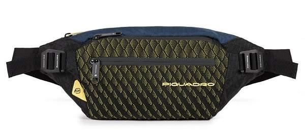 Поясная сумка Piquadro CA5118PQY/BLG сине-желтая Piquadro, Артикул: CA5118PQY/BLG фото №1
