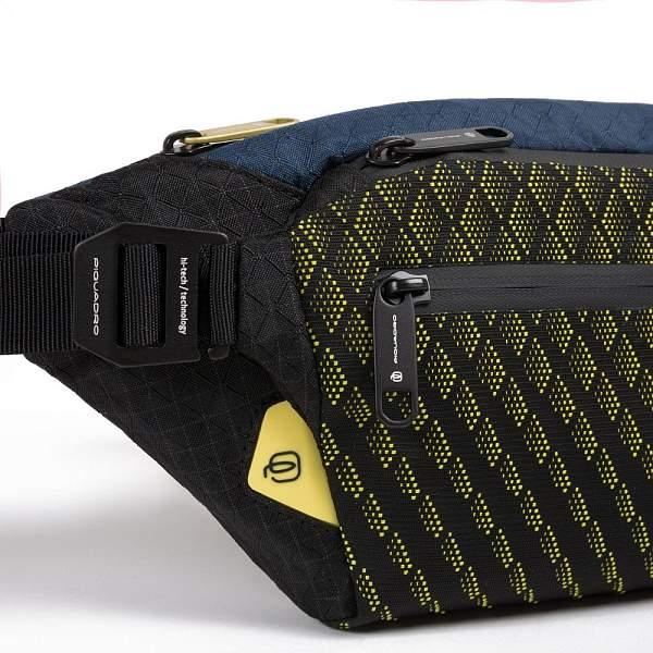 Поясная сумка Piquadro CA5118PQY/BLG сине-желтая Piquadro, Артикул: CA5118PQY/BLG фото №1