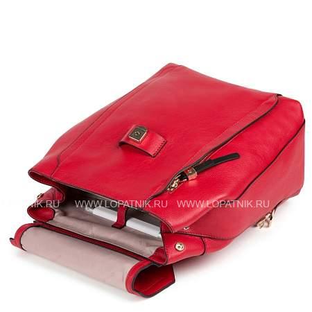 женский кожаный рюкзак piquadro ca4579w92/r3 ярко красный Piquadro