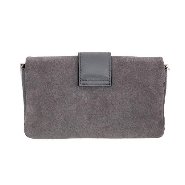 Cумка серый Sergio Belotti 60036 Grey velour Napoli Sergio Belotti, Артикул: 60036 Grey velour Napoli фото №1