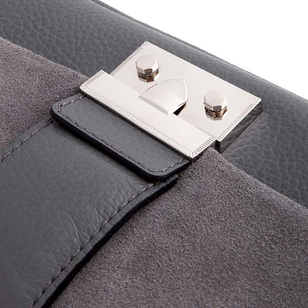Cумка серый Sergio Belotti 60036 Grey velour Napoli Sergio Belotti, Артикул: 60036 Grey velour Napoli фото №1