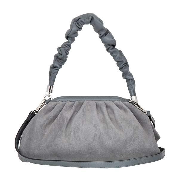 Cумка серый Sergio Belotti 60090 Grey velour Napoli Sergio Belotti, Артикул: 60090 Grey velour Napoli фото №1