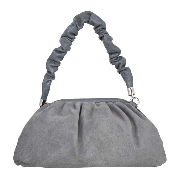 Cумка серый Sergio Belotti 60090 Grey velour Napoli Sergio Belotti, Артикул: 60090 Grey velour Napoli фото №1