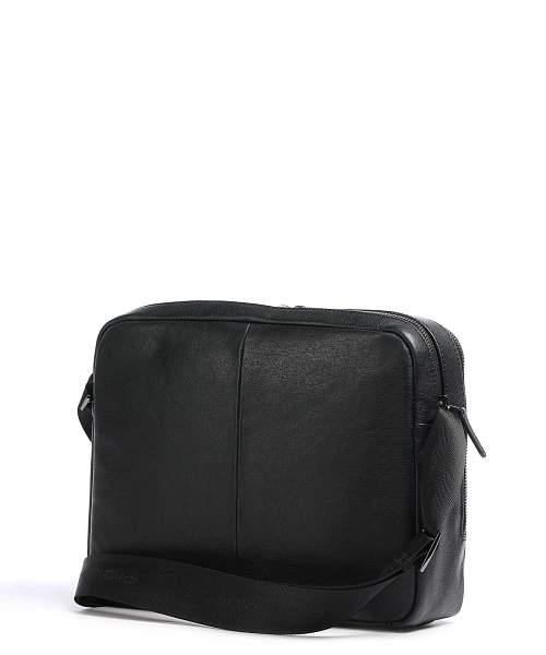 Сумка Piquadro CA5086B3/N через плечо кожаная черная Piquadro, Артикул: CA5086B3/N фото №1