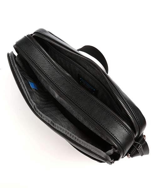 Сумка Piquadro CA5086B3/N через плечо кожаная черная Piquadro, Артикул: CA5086B3/N фото №1